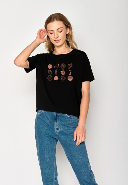 Produktbild Greenbomb Women's Bike Strawberry Feel T-Shirt (M)