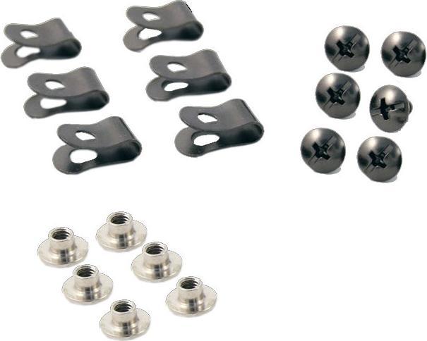 Produktbild Unihoc Ersatzteile Maske Clip- und Schraubenset (One Size)