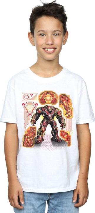 Produktbild Avengers Infinity War Hulkbuster Blueprint TShirt Jungen (152, 158)