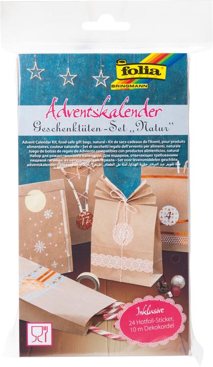 Image du produit Folia Calendrier de l'Avent nature