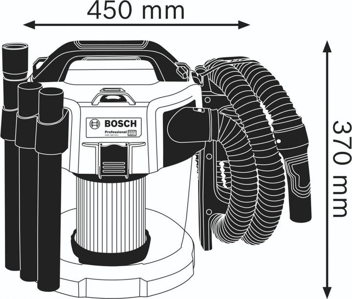 Produktbild Bosch Professional GAS 18V-10 L (Nass-Trockensauger)