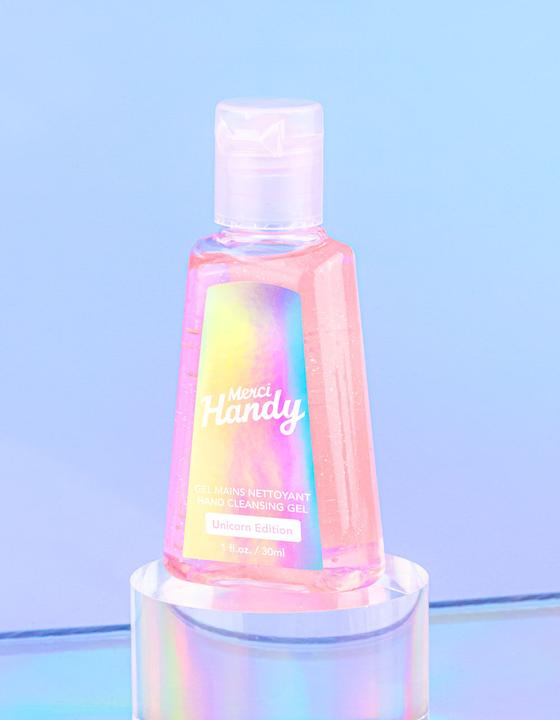 Actual product image Merci Handy Cleansing Hand Gel Unicorn Edition (30 ml)