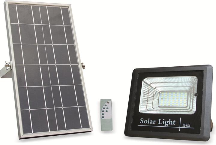 Immagine prodotto Optonica OPT FL5460 - Lampada solare a LED, faretto, 12 W, 500 lm, 6000K (800 lm, IP65)