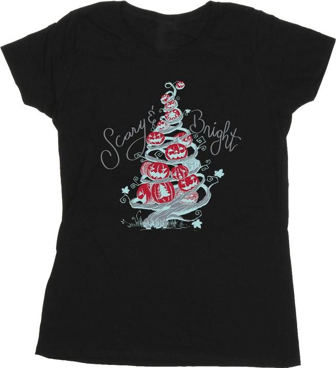 Immagine prodotto Disney The Nightmare Before Christmas Scary & Bright Maglietta Donna (S)