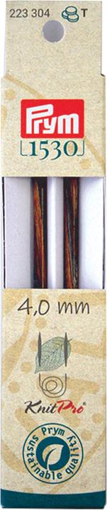 Immagine prodotto Prym Punte per ferri da maglia naturali 4 mm x 11,6 cm