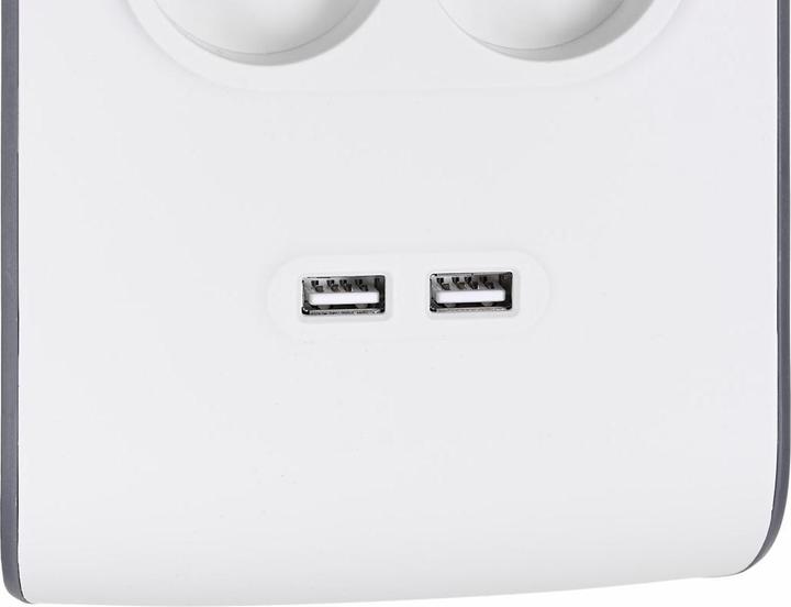 Actual product image Belkin BSV804ca2M 8 AC outputs (8 x, 4-pole, 2 m)