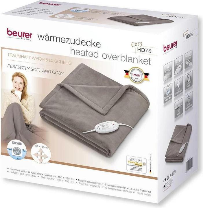 Produktbild Beurer HD 75 Cosy Taupe (130 x 180 cm)