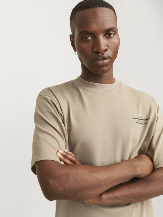 Actual product image Jack & Jones Jprblachad Branding Ss Crew Neck Tee Sn (XXL)