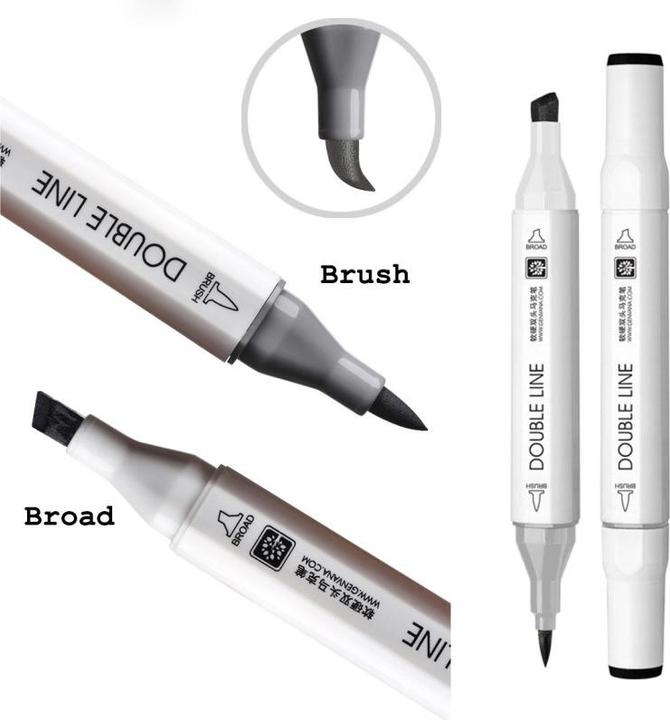 Produktbild Brushmarker Marineblue (Marine Blue, 3 mm)