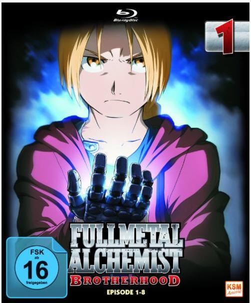 Image du produit Fullmetal Alchemist : Brotherhood Volume 1 (Blu-ray, 2009, Allemand, Japonais)