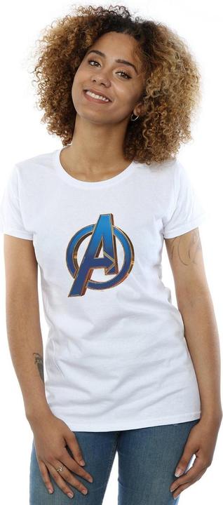 Image du produit T-shirt en coton à logo héroïque Femmes/Dames Avengers Endgame (M)