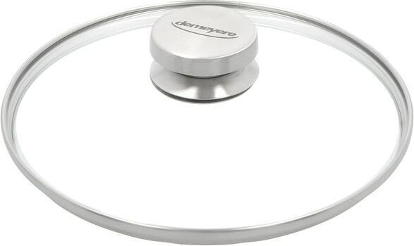 Produktbild Demeyere Glasdeckel mit Edelstahlring 22cm (22 cm, Glas, Metall)