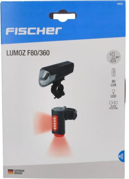 Immagine prodotto Fischer Set batteria-USB-LED Bel.