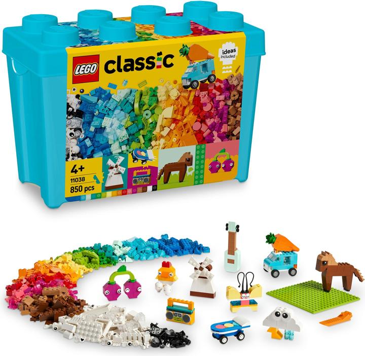 Actual product image LEGO Colourful building block box (11038, LEGO Classic)