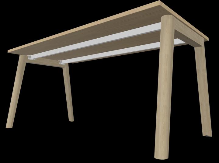 Actual product image Narbutas Nova Wood desk (1600 x 800 x 740 mm)