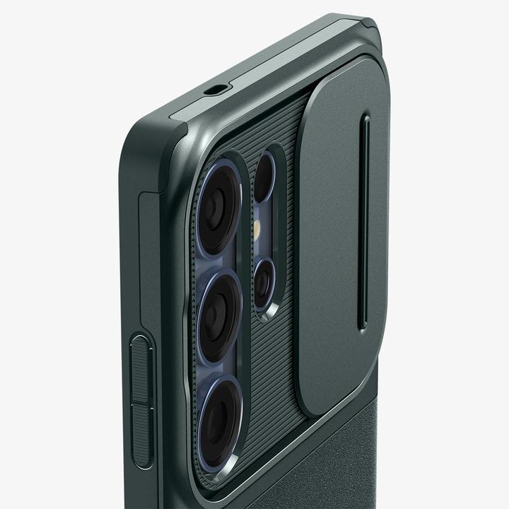 Produktbild Spigen Optik Armor Case for Samsung Galaxy S25 Ultra Abyss Green (Samsung Galaxy S25 Ultra)