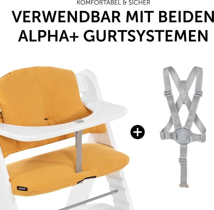 Produktbild Hauck Highchair Pad Select Muslin Honey