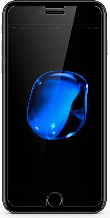 Actual product image Avizar Crystal clear film, glass screen protector (1 Piece, Apple iPhone 8 Plus)