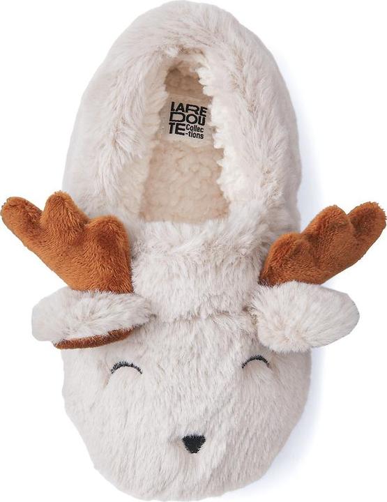 Actual product image La Redoute Collections Hausschuhe mit Rentierkopf (28)