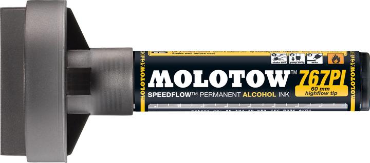 Produktbild Molotow Filzstift Speedflow Chemical Bck 767PI 60mm (Kupferschwarz, 60 mm, 1 x)