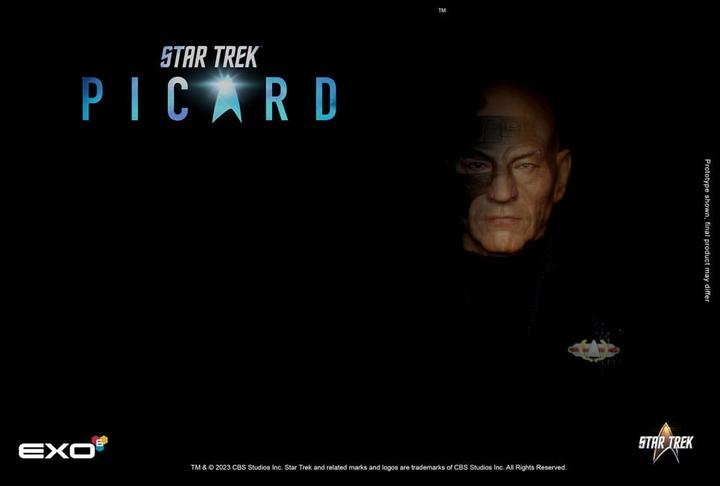 Actual product image Exo-6 Star Trek: Picard Action Figure 1/6 Jean-Luc Picard 28 cm