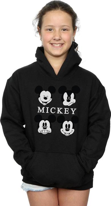 Actual product image Disney Girls Mickey Mouse Four Heads Hoodie (152, 158)