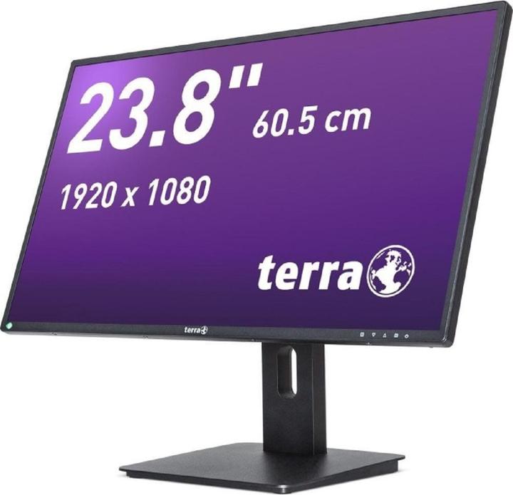 Actual product image Wortmann TERRA 3030206 LED display (23.8") pixels Full HD Black (1920 x 1080 pixels, 23.80")