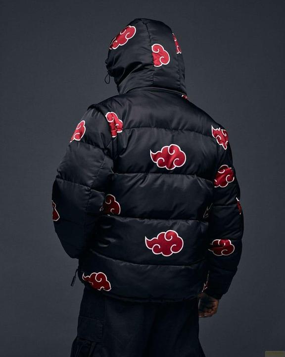 Immagine prodotto Naruto Giacca Puffer Akatsuki Rosso Taglia XXXL (3XL)