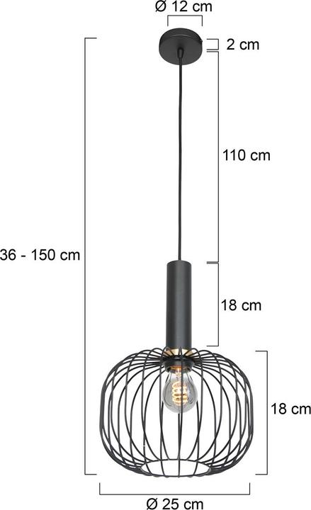Produktbild Steinhauer Aureole (E27, 2500 lm)