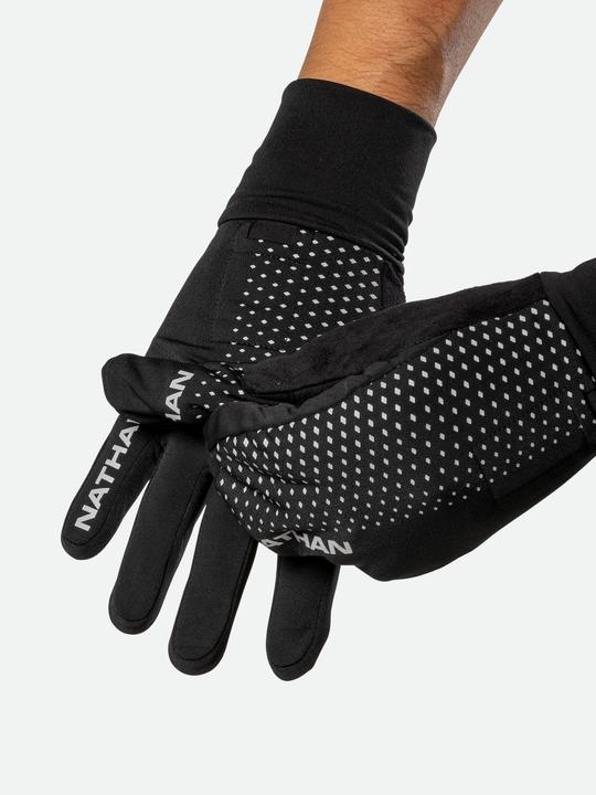 Produktbild Nathan Hyper Night Reflective Convertible Mitt Glove Laufhandschuhe (M)