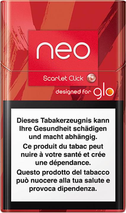 Neo Glo Scarlet Click