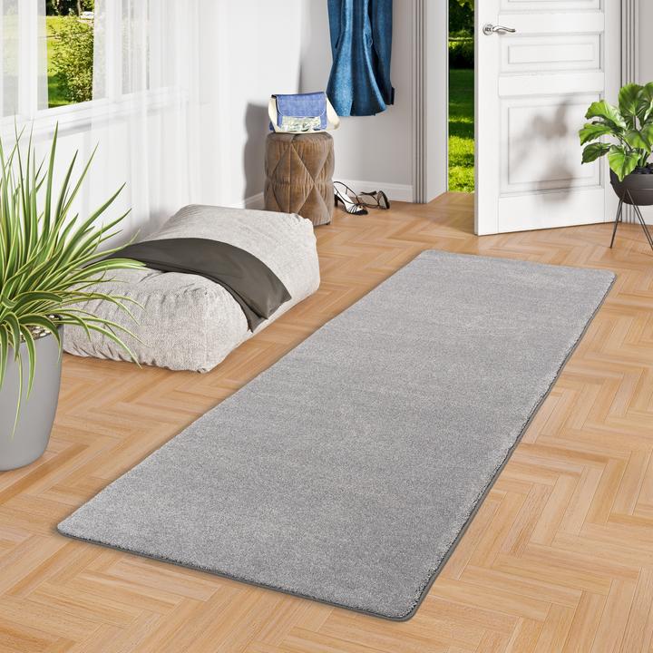 Produktbild Snapstyle Hochflor Luxus Velours Läufer Teppich Touch (80 x 160 cm)