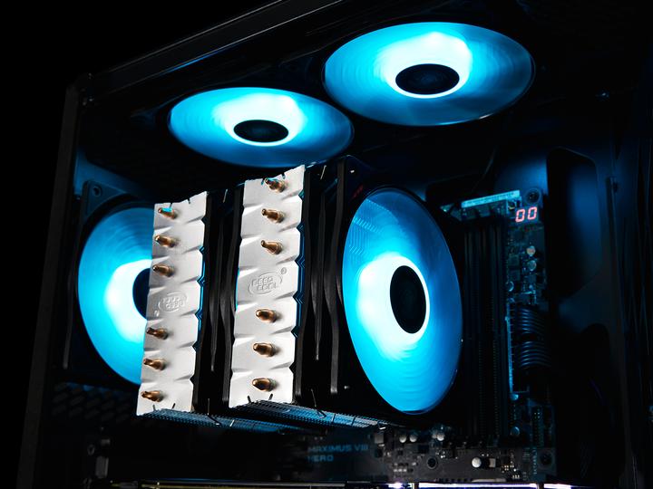 Produktbild Deepcool Neptwin RGB (158 mm)