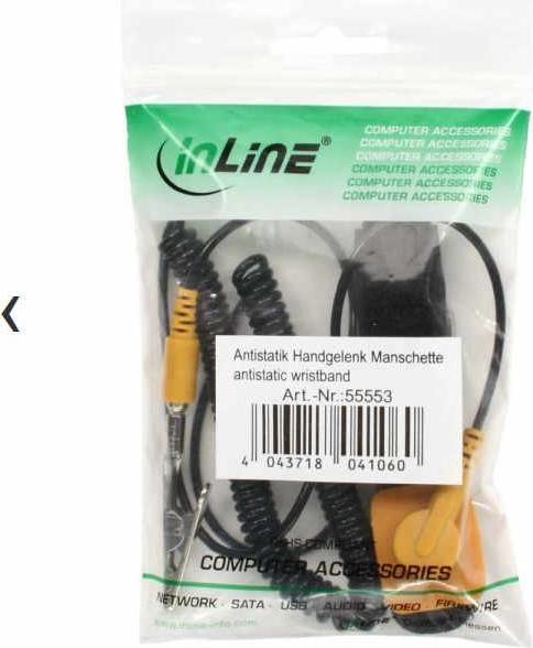 Actual product image InLine Antistatic wrist cuff