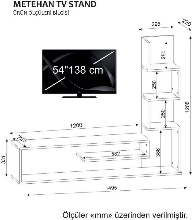 Produktbild Kalune Design Rohan (149.5 x 121 x 29.5 cm)