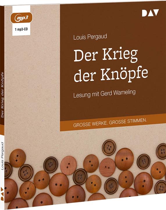 Produktbild Der Krieg der Knöpfe (Gerda von Uslar, Gerd Wameling, Louis Pergaud, Deutsch)
