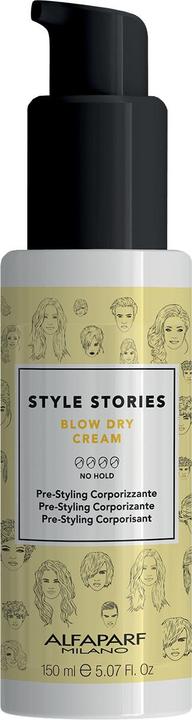 Image du produit Alfaparf Style Stories Crème pour cheveux soufflés et secs (Pâte capillaire, 150 ml)