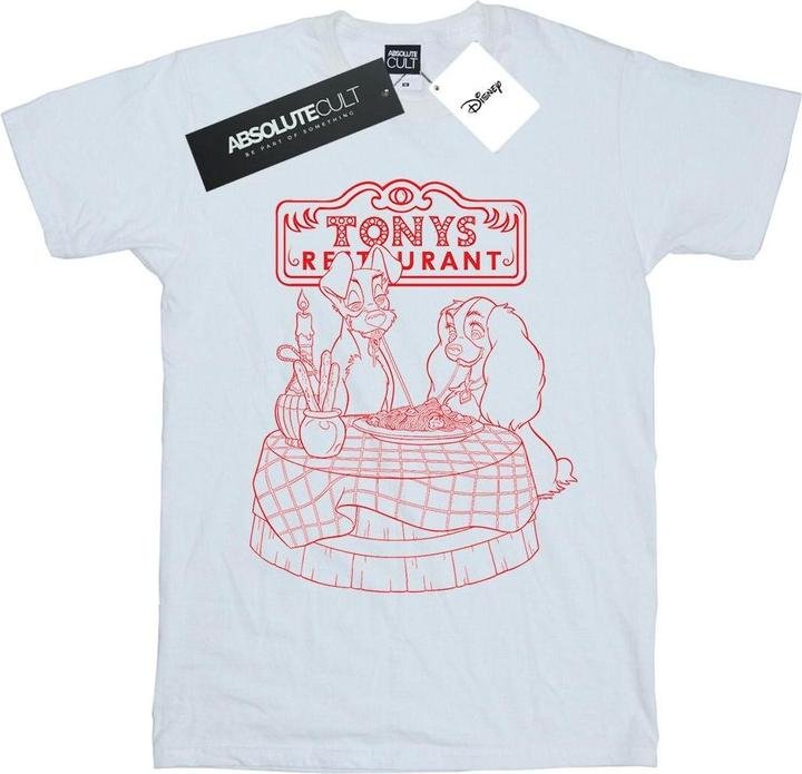 Image du produit Disney - T-shirt LADY AND THE TRAMP THAT'S AMORE - Femme (XL)
