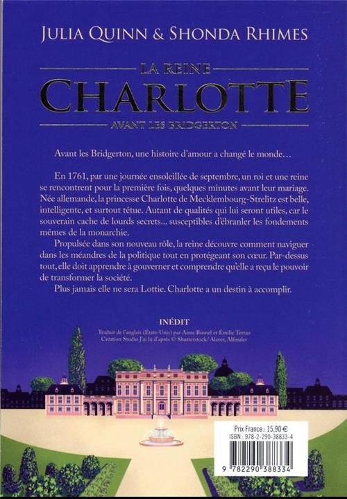 Produktbild La reine Charlotte : avant les Bridgerton (Französisch, Quinn Julia, Rhimes Shonda, 2023)