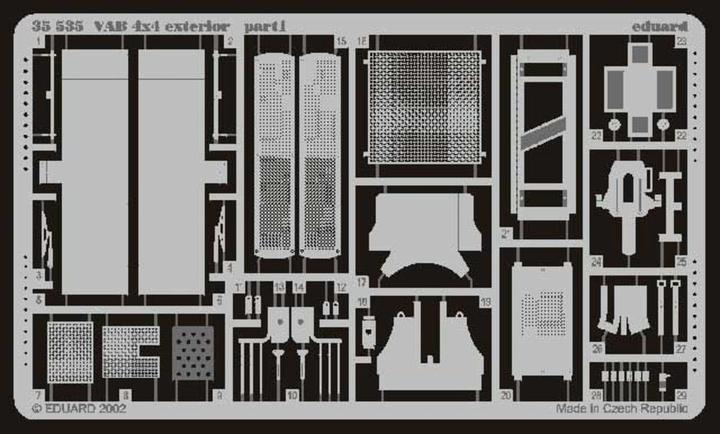 Image du produit Eduard VAB 4x4 extérieur