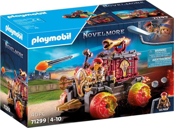 Produktbild Playmobil Burnham Raiders - Feuerkampfwagen (71299, Playmobil Novelmore)