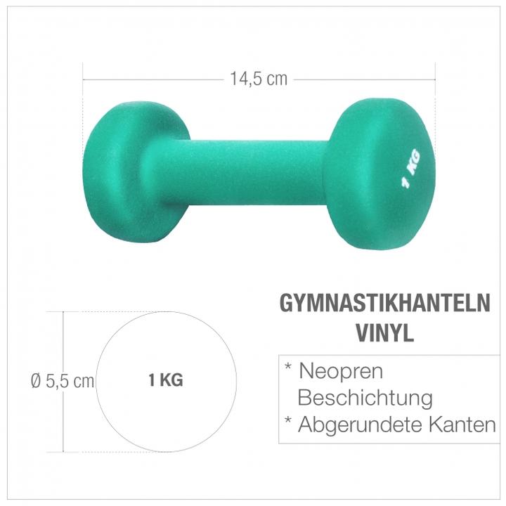 Image du produit Gorilla Sports Gymnastikhanteln (2 x 1 kg)