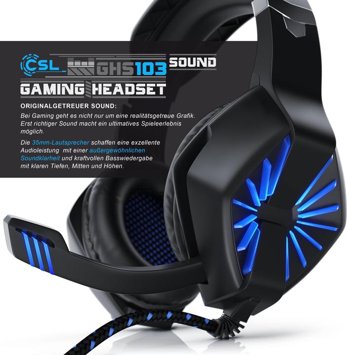 Produktbild CSL USB Gaming Headset (Kabelgebunden)