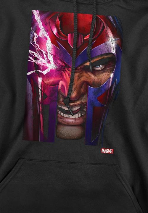 Immagine prodotto X-Men Felpa con Cappuccio Magneto Copertina Fumetti Uomo (L)