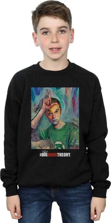 Actual product image Dam Boys Sheldon Loser Painting Sweatshirt (140, 146)