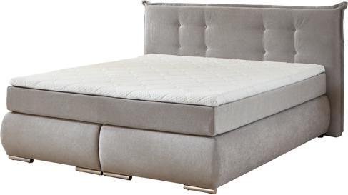 Produktbild Sun garden BX 2310 Ray Boxspringbett Federkern/TFK Matzratze H2/H3 Kopfteil 180x200 cm (180 x 200 cm)