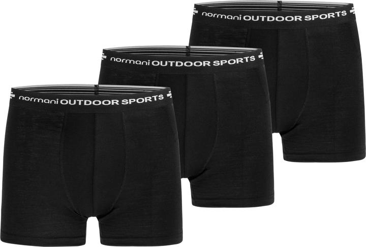 Normani 3er Pack Herren Merino Boxershorts Unterhose - 7694 (XXL, Lot de 3)
