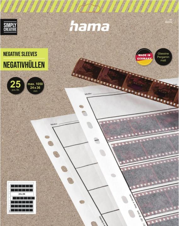 Actual product image Hama Negative sleeves (24 x 36 mm)