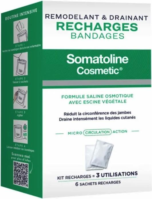 Produktbild Somatoline Nachfüll-Kit für Binden - Kit Refill 6x70ml