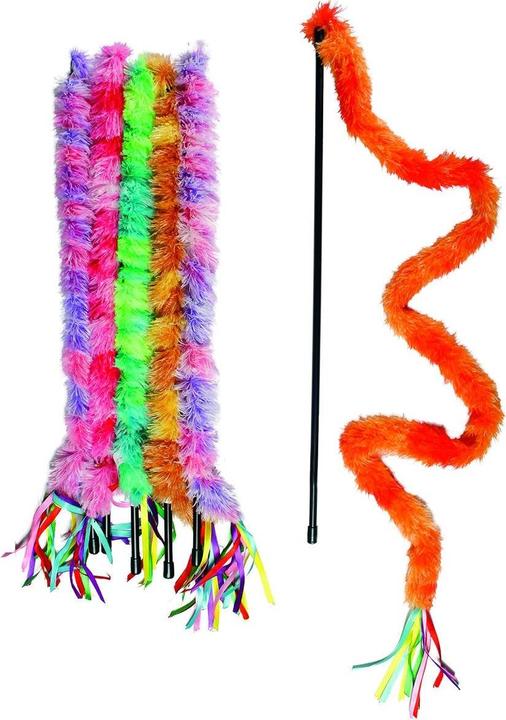 Actual product image Karlie Plush rod (Play fishing rod cat)